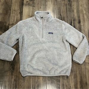 Patagonia Los Gatos Fuzzy 1/4 Zip Pullover Sweater Women’s Medium